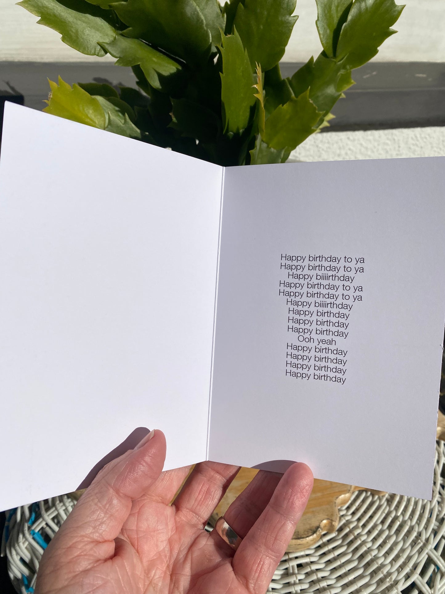 Have a wonder-full birthday greeting card