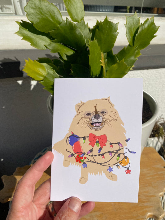 Happy Pomidays greeting card
